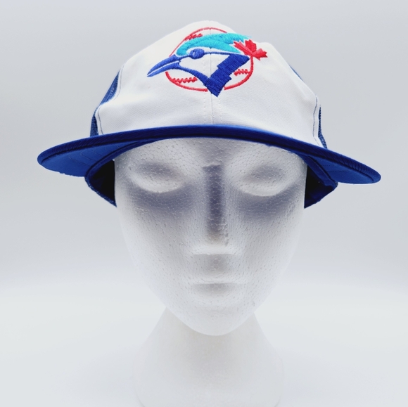 VINTAGE | Ted Fletcher MLB Toronto Blue Jays baseball mesh snapback cap hat - Picture 1 of 9